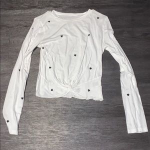 Cropped PINK long sleeve